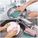 thumbnail image 5 of Dishwashing Sponge Washable Antibacterial Microfiber Reusable Double Sponge Scouring Pads for Nonstick Pans Pots Pans (4pcs Sponge), 5 of 5