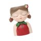 thumbnail image 3 of Busto de niña en forma de maceta, jarrón, adorno decorativo, maceta para plantas de interior, maceta 15cmx11.5cmx18cm, 3 of 9