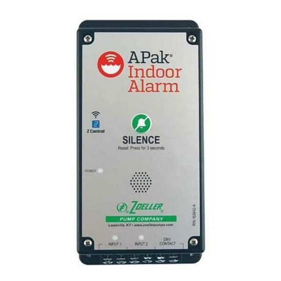 Zoeller Level Alarm, Audio/Visual/App, 115V 10-4014