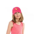 thumbnail image 3 of DALIX Cute Ducky Hat Youth Baseball Cap for Kids Girls and Boys in Hot Pink, 3 of 7