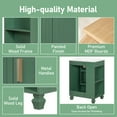 thumbnail image 6 of Christopher Knight Home 24" Bathroom Vanity with Sink, Wood Storage Cabinet with Side Open Storage, Green, 6 of 9