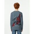thumbnail image 3 of Spider-Man, Boys' & Big Boys' Graphic Long-Sleeve T-Shirt, Here Comes Spidey, Sizes 4-18, 3 of 6
