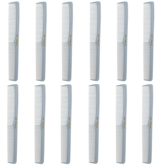 Barber Beauty Hair Cleopatra 400 All Purpose Comb (12 Pack) 12 x SB-C400-LGREY