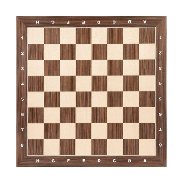 Tablero de ajedrez Woodronic 21 Professional de madera con cuadrados de 5,7 cm