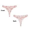 thumbnail image 3 of Fotbe Pig Tanga Sin Costuras para Mujer con Estampado – Panties Invisibles, Transpirables y Cómodos para Uso Diario-Large, 3 of 6