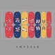 thumbnail image 4 of New Arrival Festival Nail Stickers Winter Snowflake Gloves Nails Art Decal 14Tips Christmas Full Cover Paste Make Up Accessories, 4 of 4