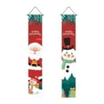 thumbnail image 1 of Teissuly Merry Christmas Banner Outdoor Indoor Christmas Decorations Welcome Hanging Couplet Teissuly WER202310236332, 1 of 4