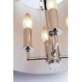 thumbnail image 6 of Hudson Valley Lighting 6415 Burdett 4 Light 15" Wide Pendant - Nickel, 6 of 7