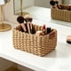 thumbnail image 1 of CaiYueKe Woven Storage Basket, Natural Fiber Organizer Basket, Decorative Wicker Bin for Home Bathroom Bedroom Kitchen, Storage Box for Cosmetics Toys, Handmade Rattan Basket, Rustic Organizer, 1 of 7