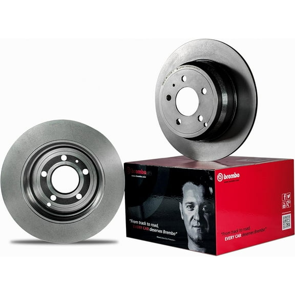 Brembo 09.B312.11 BRAKE ROTORS Fits select: 2007-2015 JAGUAR XK, 2006-2008 JAGUAR S-TYPE