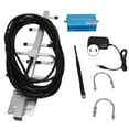 thumbnail image 1 of Mini amplificador de señal de teléfono celular - Aumente la señal GSM con 5 unidades y cable de 10 m - Antena pequeña - Anfitrión principal F - 110-240 V (enchufe de EE. UU.), 1 of 10