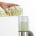 thumbnail image 4 of simplehuman Double Wall Mount Shower Pump, Shampoo and Soap Dispensers, Stainless Steel, 4 of 4