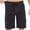 Black, variant on Mens Swim Shorts with Compression Liner 9 inch Swim Trunks Bathing Suit Quick-Dry Swim Short with Cargo Pockets