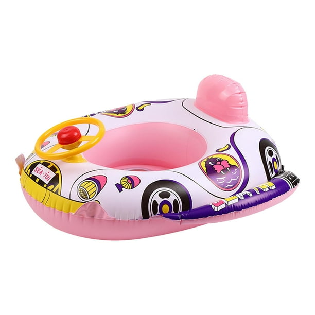 Float Infant Seat Boat Baby with Steering Wheel Swimming Rings Style C Zulema Asiento de flotador de natación