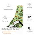 thumbnail image 3 of Kll Avocado With Seeds Microfiber Beach Towel Fast Drying,Extra Large 31.5"X63" Sand Free Beach Towel Super Lightweight Towels, 3 of 8