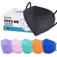 thumbnail image 1 of 20 mascarillas FFP2/KN95, mascarilla desechable FFP2 de protección de 5 capas WD.WDQZL Hogar, 1 of 3