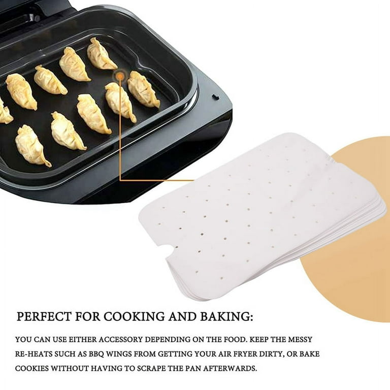 Air Fryer Liners For Ninja Smart Xl Air Fryer,125Pcs Air Fryer Disposable  Paper Liner For Ninja FG551 6-in-1 Grill Air Fryer Parchment Liners