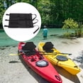 thumbnail image 3 of Toystoory Bolsa de almacenamiento para Kayak, asiento de canoa de malla de nailon, correa de hebilla ajustable, herramientas, bolsa Deportes acuáticos Negro, 3 of 6