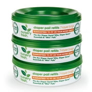 Nursery Fresh® Diaper Pail Refills, Holds up to 816 Newborn Diapers, 3 Count