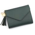 thumbnail image 1 of Portefeuille pour Femmes Portefeuille de Luxe pour Dames Portefeuille Court Vert Foncé, 1 of 8