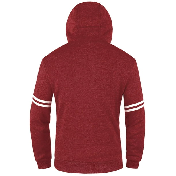Chrisuno Mens Youth Sweatshirt Casual Zip Up Hoodie Jacket