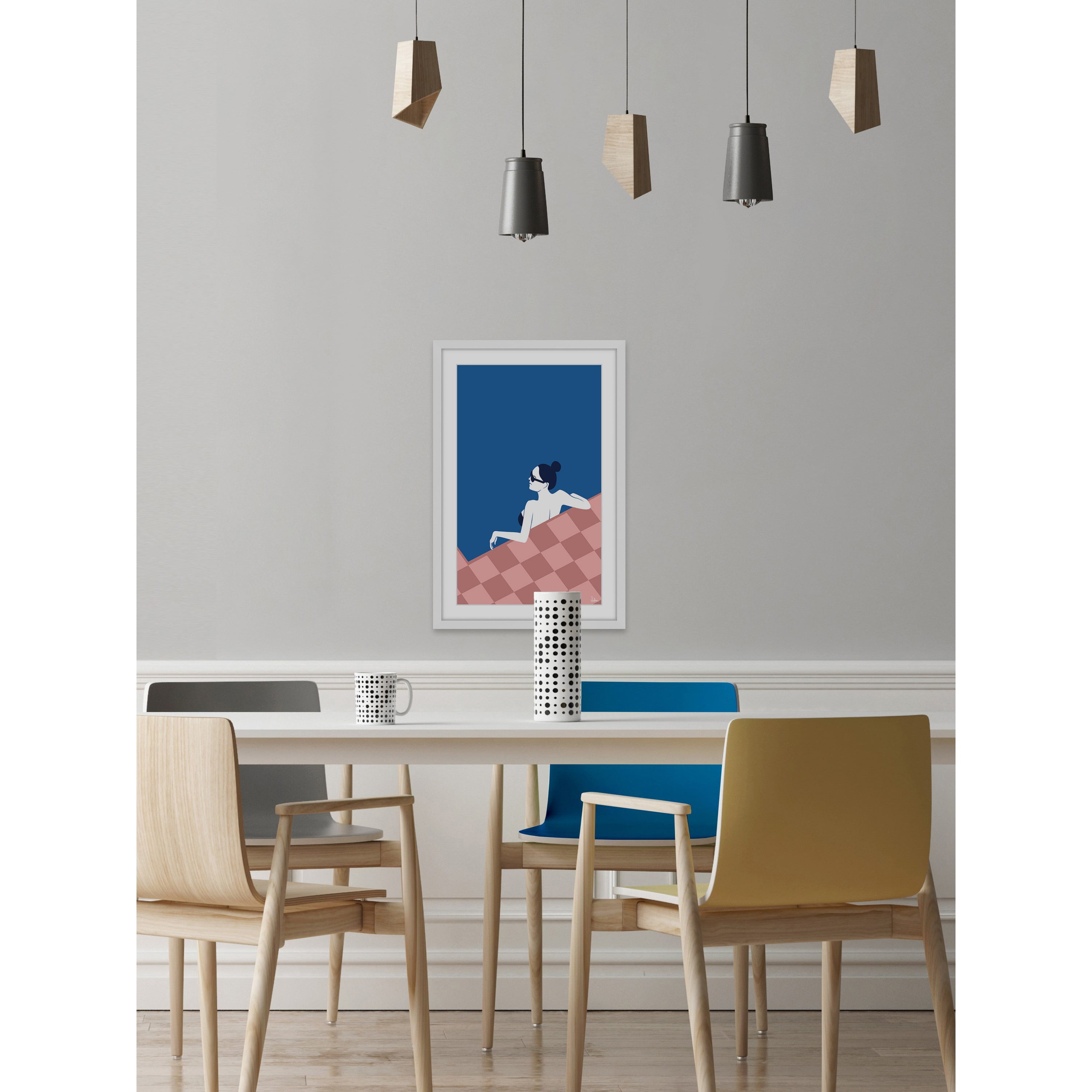 So Private Framed Painting Print