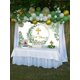 thumbnail image 3 of Telón de fondo con la frase "Dios bendiga" para primera comunión, bautismo, decoración para fiestas, hojas de eucalipto verde para niños, pancarta para baby shower de recién nacidos, suministros de, 3 of 5