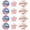 Cherry blossoms, variant on Yvsxxv 12Pcs Cherry Blossom Mount Fuji Embroidered Sewing Patches 12Pcs