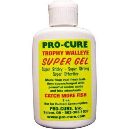 UPC: 0023669007128 | Pro-Cure 2 oz Super Gel Trophy Walleye