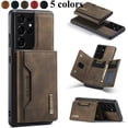 thumbnail image 2 of Funda de cuero con tapa Retro para Samsung S23, S22 Ultra, S20 Plus, S21 FE, Note 20, cartera magnética para Galaxy A52, A72, Coque Hoesje Fivean unisex, 2 of 2