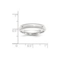 thumbnail image 3 of Auriga Platinum 4mm Comfort Fit Migraine Wedding Band Ring Size- 10.5 for Women, 3 of 5