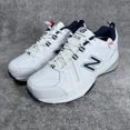 thumbnail image 1 of New Balance Men's 608 Men’s 8 White Wide Width Casual Shoes Sneakers MX608WN5, 1 of 6