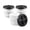 White/Black, variant on ePackageSupply 3.5 Gallon Bucket with Lid - Food Grade Bucket with Airtight Gamma Seal Screw-On Lid, 90 Mil Heavy Duty HDPE Plastic, BPA Free, for Bulk Food Storage, Made in USA - White, 3 Packs