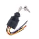thumbnail image 5 of Interruptor de encendido Push To Choke interruptor de llave de encendido de 12 V ABS y metal para control del motor ANGGREK Otros, 5 of 8