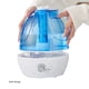 thumbnail image 3 of Humidificador de aire ultrasónico 2.5L Humidificador de escritorio para oficina en casa (azul), 3 of 6