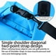 thumbnail image 3 of Eigraketly Bolsa impermeable, ligera, duradera, correas de almacenamiento, correas enrollables, saco seco, mochila, natación, senderismo, , Deportes acuáticos, 3 of 6