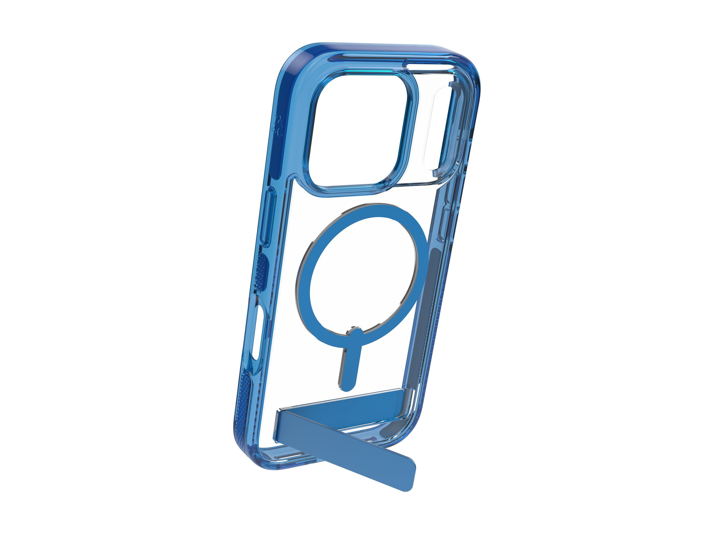 Zagg Santa Cruz Snap - Back cover for cell phone - with kickstand - MagSafe compatibility - tranquil blue - for Apple iPhone 17 Pro