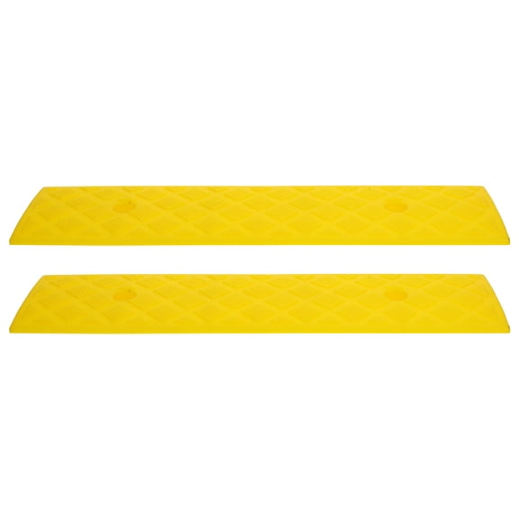 2pcs Household Threshold Ramp Durable Entry Ramp Home Plastic Slope Ramp Home Accessory Indoor Small Ramp for Sweeping Robot