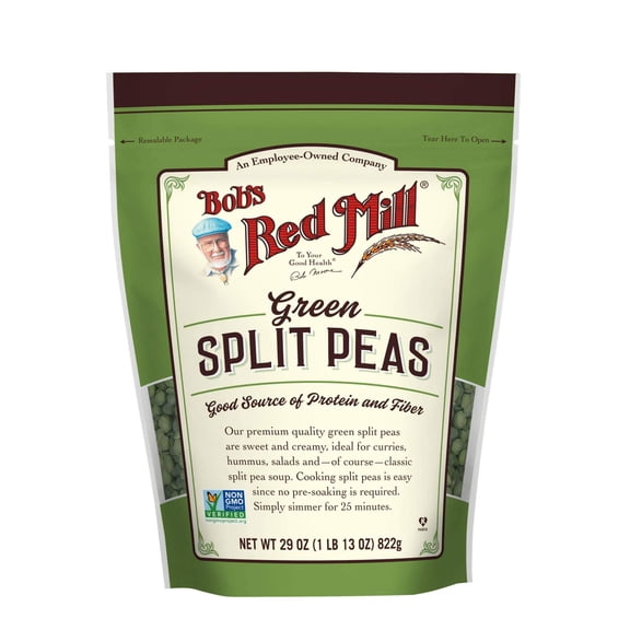 Bobs Red Mill Green Split Peas, 29-Ounce