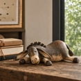 thumbnail image 4 of Vintage Style Donkey Animal Ornament, Farmhouse Donkey Figurine, Rustic Animal Statue for Home Shelf, Entryway Console, Study Desk, Cottage Decor and Animal Lover Gifts, 4 of 7