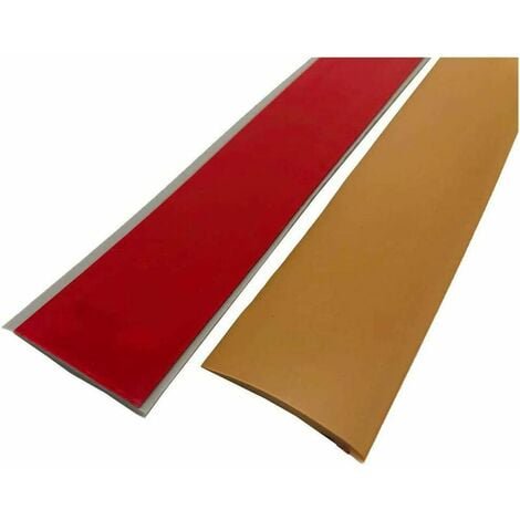 Perfil De Transición Autoadhesivo Para Laminado, Riel De Compensación Entre Suelos De Parquet Desnivelados Y Superficie De Madera, Barra De Umbral, Tira De Transición, Perfil De Suelo Para Suelos,