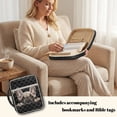 thumbnail image 3 of ZUXONGSY French Bulldog Print Bible Case for Women Lightweight Bible Protective Carrier Sturdy Scripture Bag with Handle Journal Case for Daily Commuter, 3 of 7