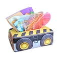 thumbnail image 2 of Caja de pañuelos para bebé, caja de pañuelos de tela suave, juguetes sensoriales, pañuelos arrugados, juguetes para Vehículo, 2 of 9