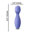 thumbnail image 5 of NS Novelties Revel Noma Rechargeable Silicone Personal Massage Wand, Purple, 5 of 5