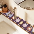 thumbnail image 2 of Yayeee Faucet Mat for Kitchen Sink 14.7" Diatomite Long Splash Guard Pad, Purple Jam, 2 of 7
