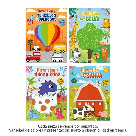 Libro Dreams Art con Stickers 21x28 cm Varios Modelos 1 Pieza