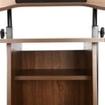 thumbnail image 3 of Standing Desk Height Adjustable Teacher Podium Stand Lectern Podium Laptop Desk, 3 of 23