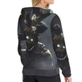 thumbnail image 4 of Lsque Five Nights At Freddy'S Pattern Casual Women's Hoodie,Hooded Sweatshirt with Kangaroo Pocket,Pullover Hoodie with Eye-catching Drawstrings-Large, 4 of 8