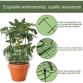 thumbnail image 2 of Jaula De Soporte De Plantas Para Verduras Y Frutas Con Estacas De Plástico, Estacas De Jardín Para Soporte De Plantas Y Fijas, Diseño De Medio Soporte, Desmontable, Natural, 2 of 5