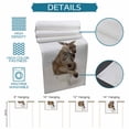 thumbnail image 6 of Table Runner - 48 Inch Long, Funny Kangaroos Kitchen Dining Table Runner Dresser Scarves, Cute Art Fun Lovely Animals on Toilets Farmhouse Decor for Coffee Tables Wedding Party Banquet, 6 of 8
